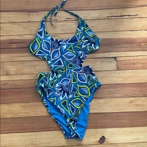 Aerie cut out print one piece